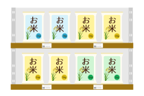 売場作りの提案（POP棚割り）