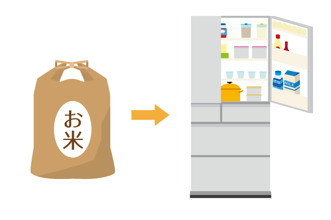 お米の保管方法