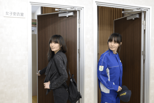 女性専用更衣室